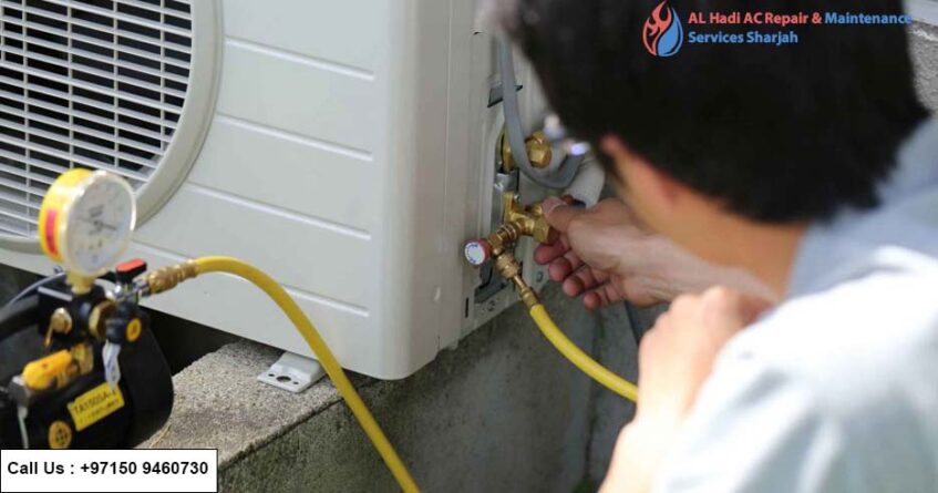 AC Gas Refilling Services in Sharjah